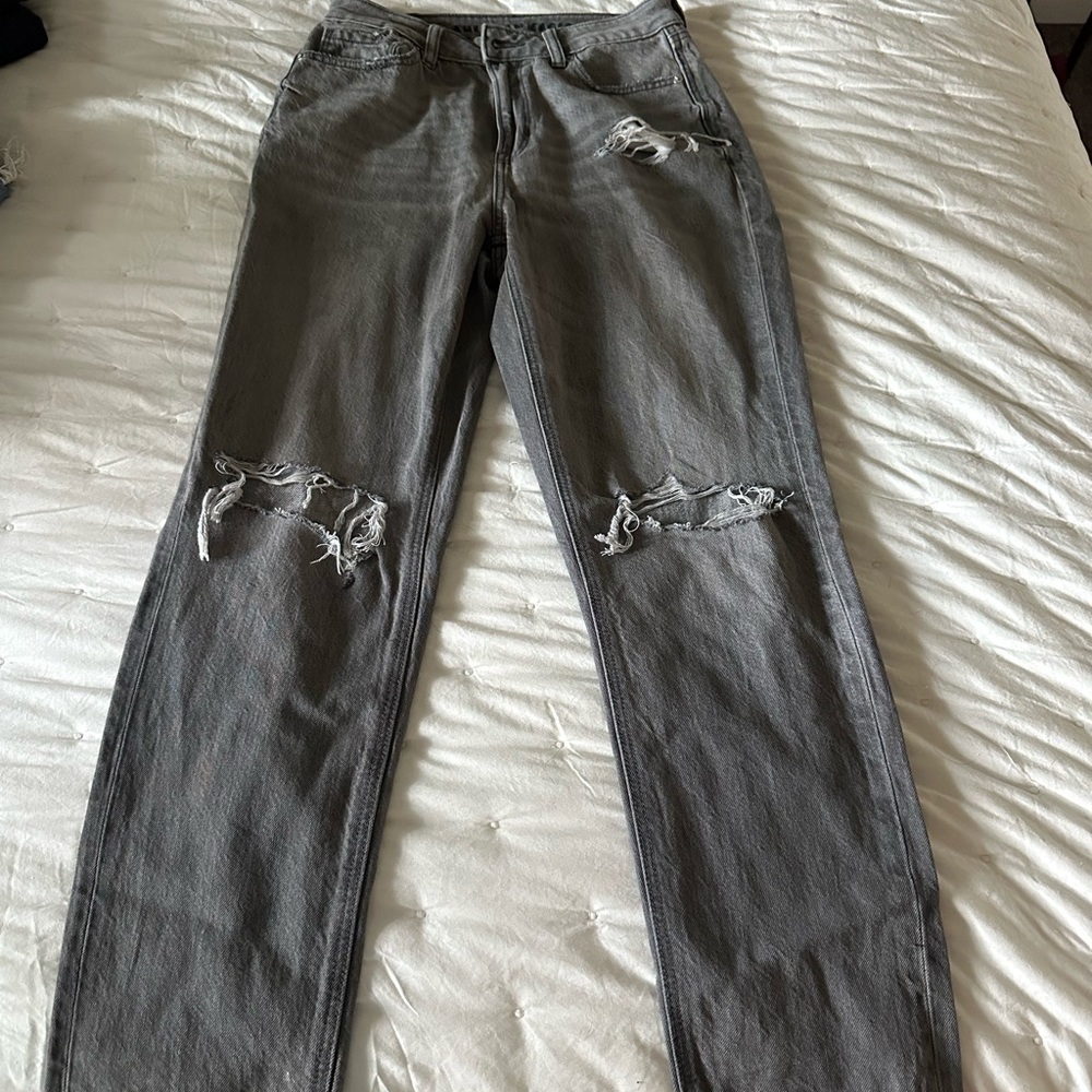AE mom jeans